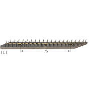 acheter Artos Stenter Pin Bar Pin Plate Stenter en acier inoxydable Plaque de pièces de machine online manufacture