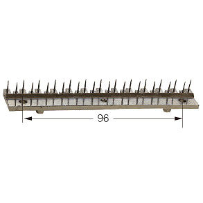 acheter Plaque de pièces de rechange de machine de Monfortz Stenter de plat de goupille de barre de goupille de rame en laiton online manufacture