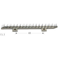 acheter Bruckner Stenter Pin Bar Pin Plaque Nickel Placage online manufacture