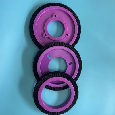 acheter Les pièces de machine de finissage d'Artos LK de pièces de machine de Stenter balayent les cheveux en nylon noirs de roue online manufacture