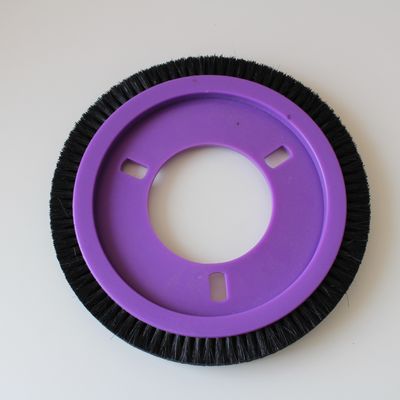 acheter Couleur violette LK pièces de la machine de stenter roue de brosse de qualité standard Noir Bristle pièces de la machine de stenter online manufacture