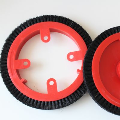 acheter Machines de finition Krantz Accessoires Stenter Parties de la machine brosse roue de type K10 en plastique poil de porc noir online manufacture