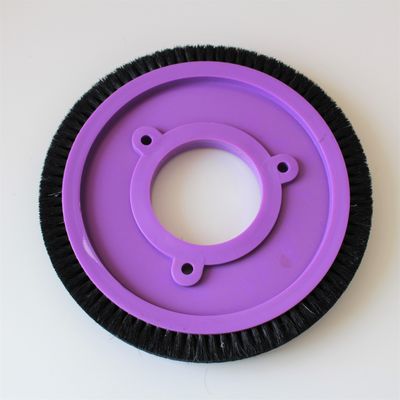 acheter Corée Ilsung Machine de réglage des accessoires Stenter Parties de la machine brosse roue corps en plastique apporter brosses noires online manufacture