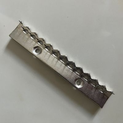 acheter Parties de la machine de finition textile Stenter Pin Bar 52 Centre d'aménagement Distance de l'aiguille Plaque 26 broches Plaque de cuivre online manufacture