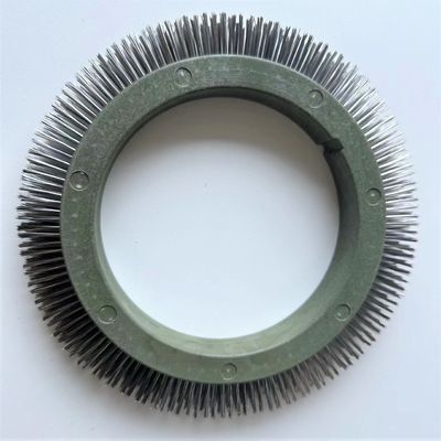 acheter Accessoires de la machine Stentex Stenter Parties de la machine Tissu Brosse roue Corps en plastique Cheveux en acier inoxydable online manufacture
