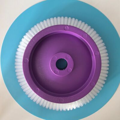 acheter Stenter roue de brosse Monforts machine de finition pièces de rechange 22/26mm Dia intérieur corps de couleur violette fabrication en ligne
