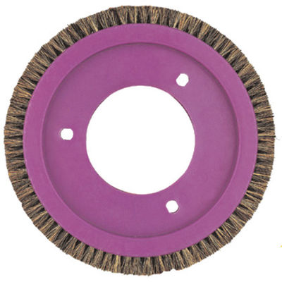LK Stenter Brush Wheel Bruckner Corps en plastique violet poils de porc brossés poils de nylon Stenter machine pièces détachées