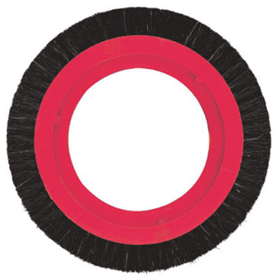 Brosse en nylon rouge de roue de pièces de rechange de machine de Stenter de poil pour la machine de Stenter de Babcock