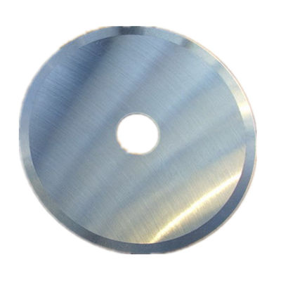 Lame ronde de découpeuse de tissu de tungstène HSS SKD couteau de tissu de roue de coupe