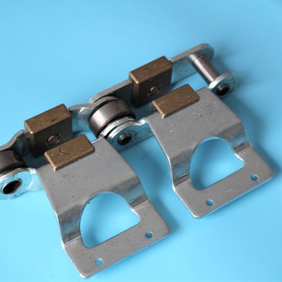 Lafer Compactor Machine Spare Stenter Chain Link Matériau en cuivre en acier inoxydable de bonne qualité