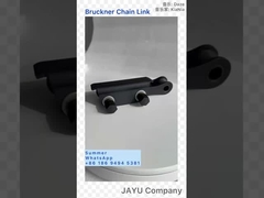 Machines de finition textile pièces de rechange Bruckner Stenter Chain Link Noir Couleur acier Type horizontal